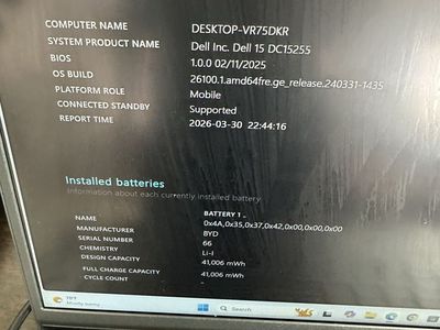 Dell Touch Laptop Ryzen 7 CPU 1 TB SSD 24 GB RAM