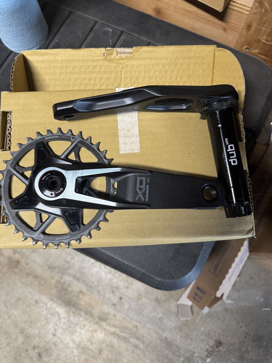 SRAM XO T-Type Crankset. 170 arms, excellent.