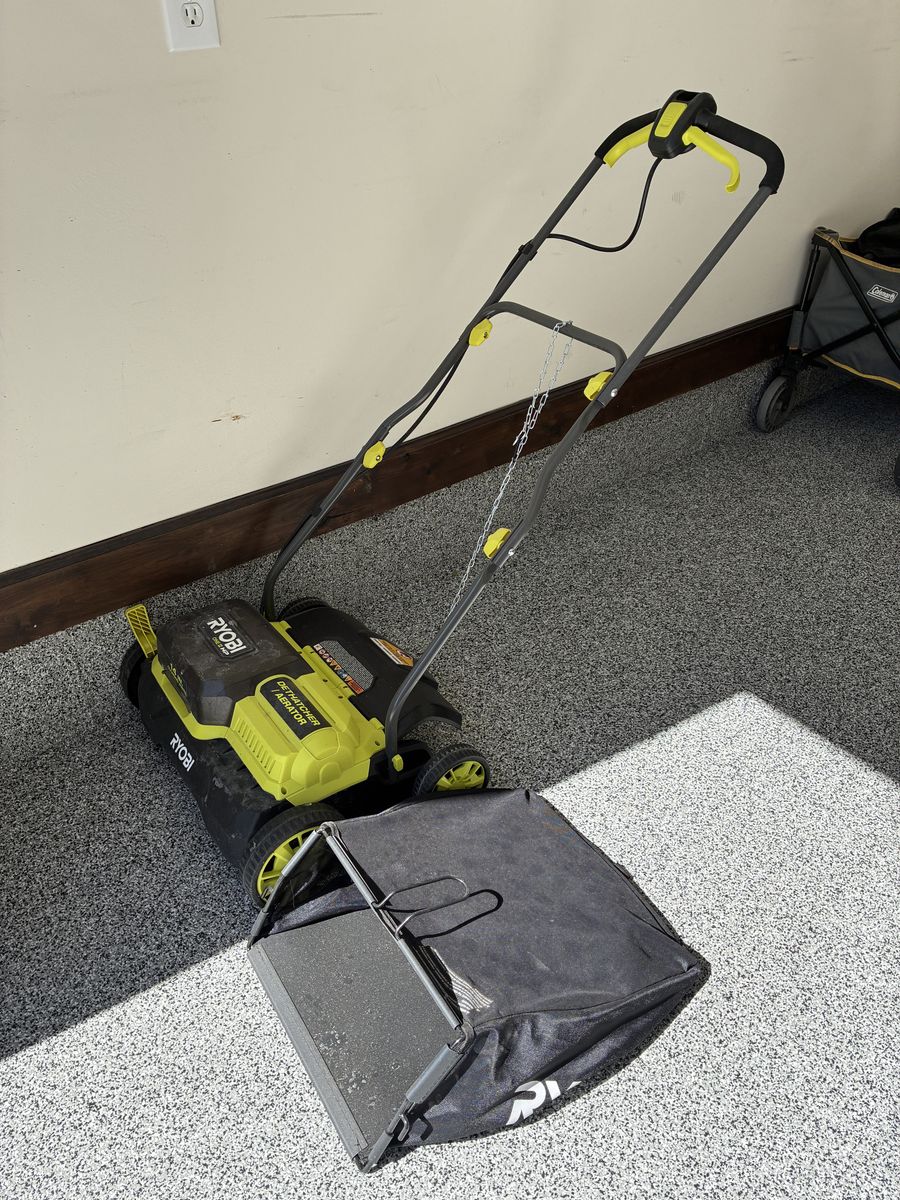 Ryobi Dethatcher Battery Powered