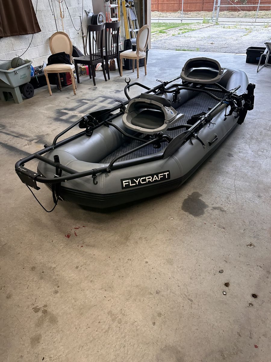 FlyCraft Stealth Boat w/ Honda 2.3 HP motor