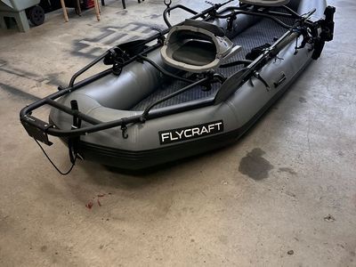 FlyCraft Stealth Boat w/ Honda 2.3 HP motor