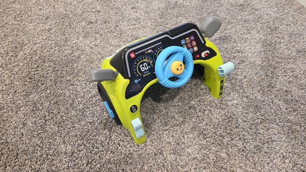Fisher-Price Interactive Learning Dashboard Toy with Steering Wheel