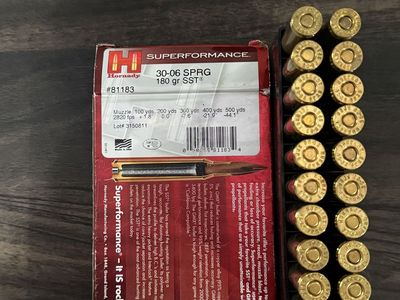 Hornady SST 180 gr 30-06