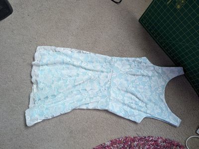 size 7 blue dress