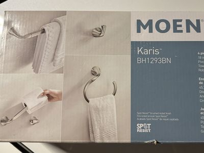 Moen 4 Piece Bathroom Accessory