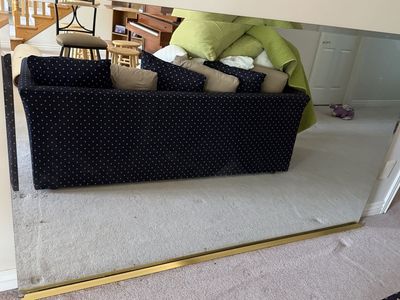 Wall Mirror (47x78) with Metal Bezel