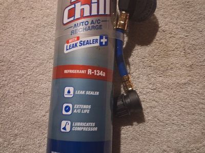 EZ Chill R-134a Auto A/C Recharge Kit with Leak Sealer. This product is an all-in-one do-it-yourself