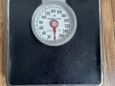 Vintage Analog Bathroom Scale Health O Meter