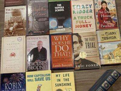 NEW HARDBACK BOOKS GOOD READS 2 for $15