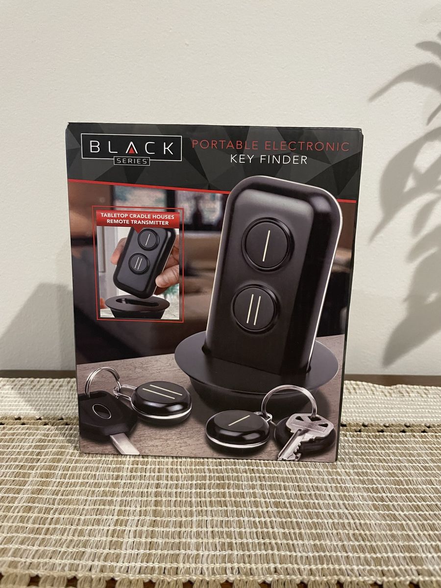 NEW Black Series Key Finder - 2 Fobs - 45ft Range