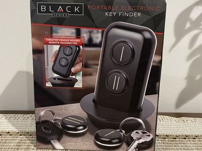 NEW Black Series Key Finder - 2 Fobs - 45ft Range