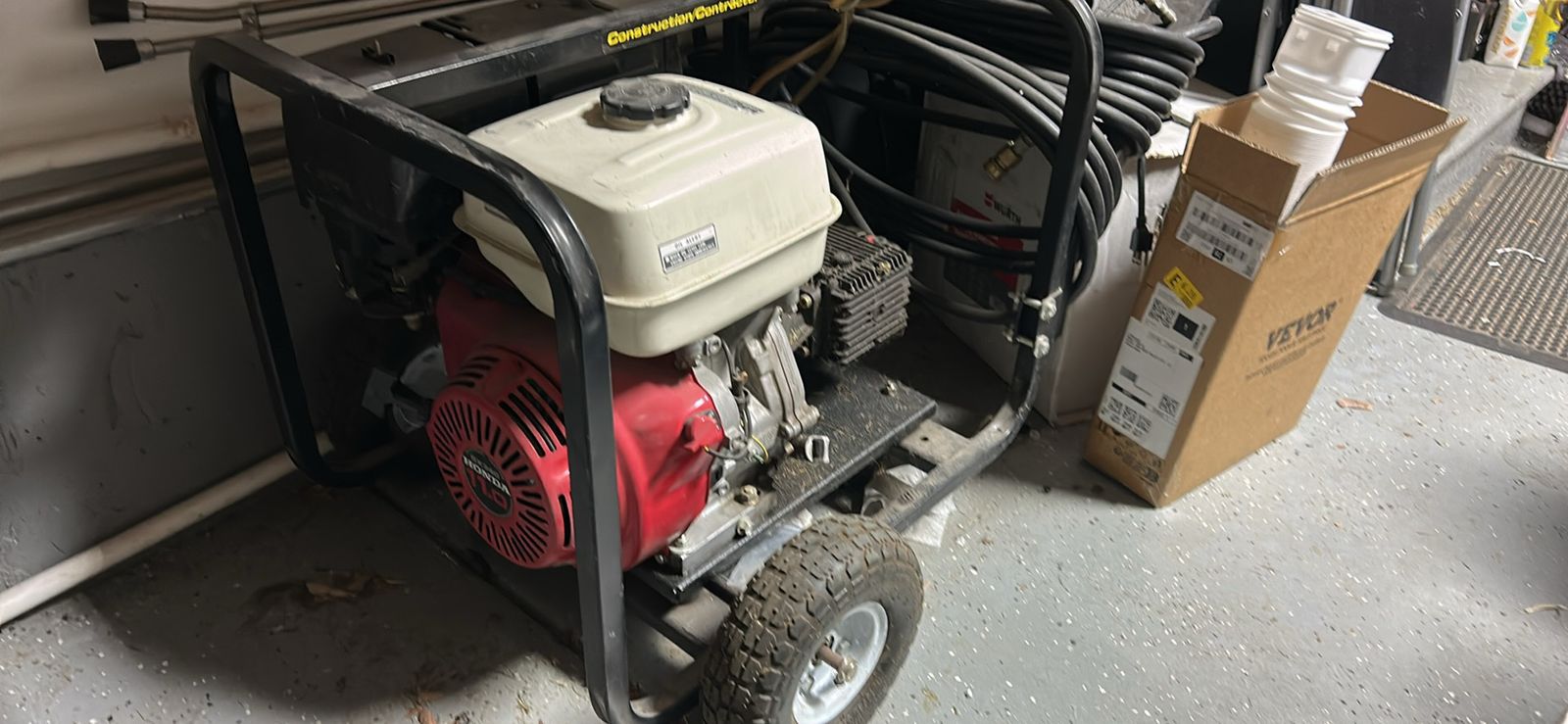 Honda GX340 11.0 HP Heavy-Duty Construction Pressure Washer