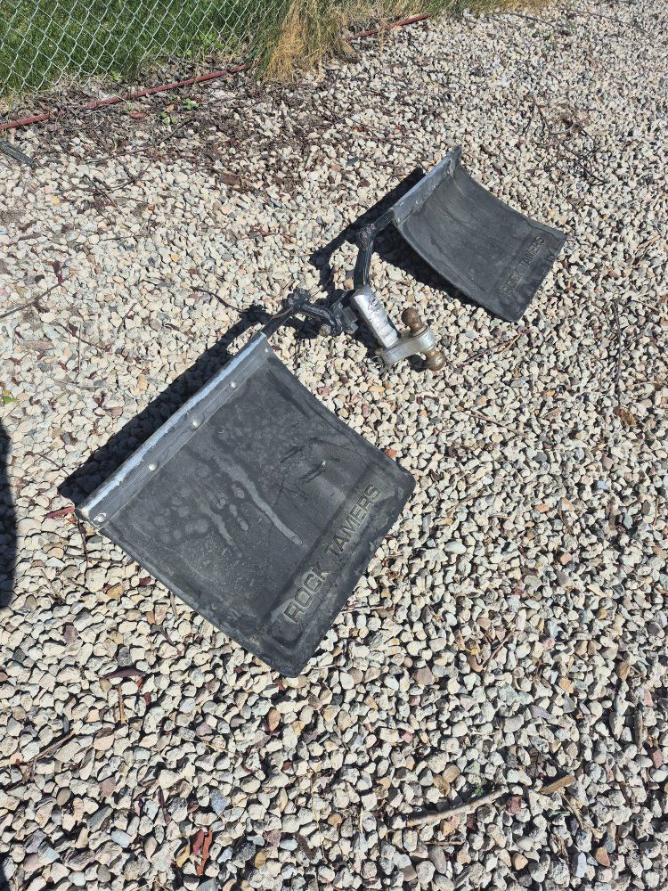 Rock Tamers Adjustable Mud Flap System for Tow Vehicles