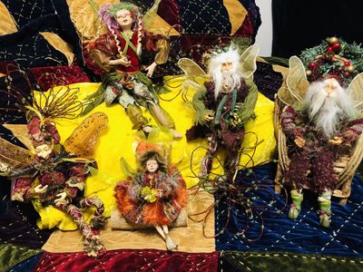 Mark Roberts ceramic fairy doll collection