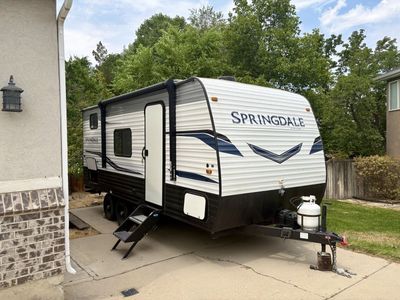 2022 Keystone Springdale Mini 2010BH – Solar, Double Bunks + Queen, Towable by Mid-Size SUV