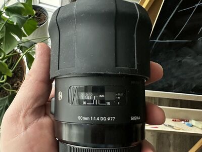 Sigma 50mm 1.4 EF for Canon Lens