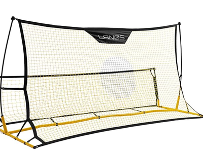 Portable Soccer Goals with Rebounder