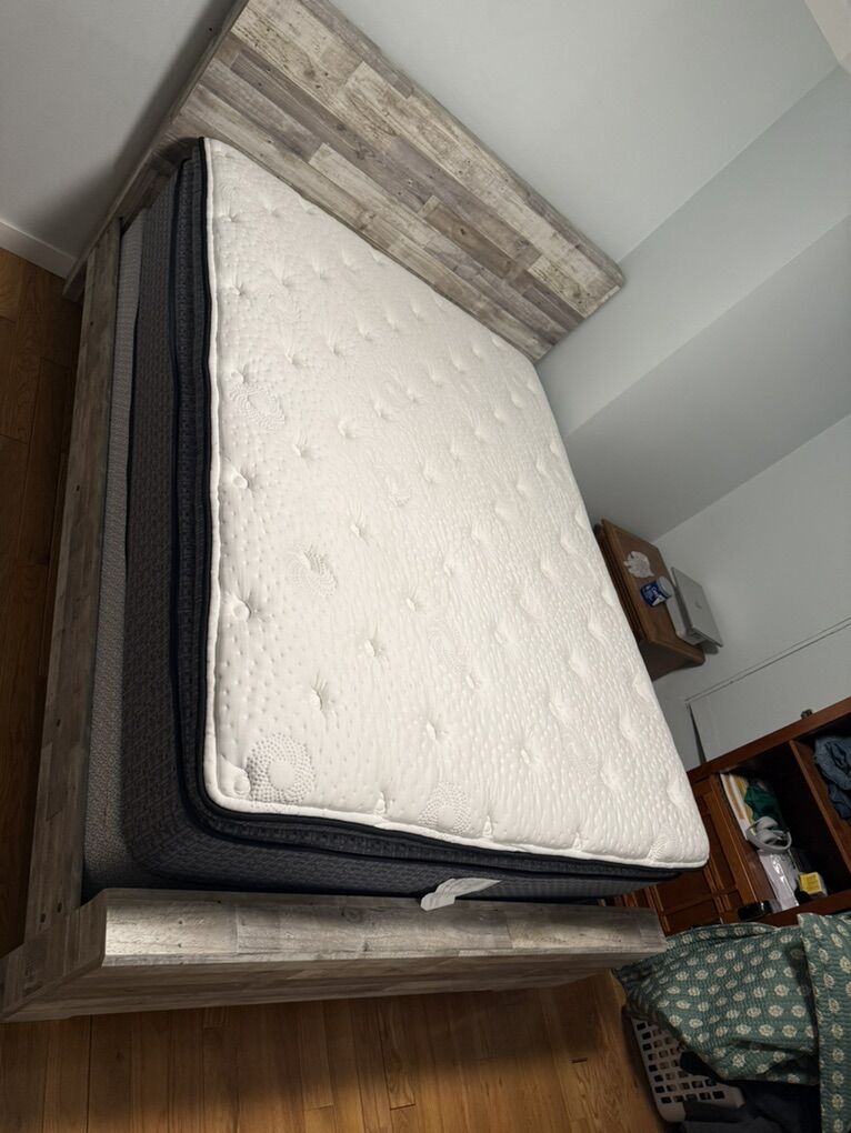 King Koil Queen Mattress + Bed Frame I Double Foam