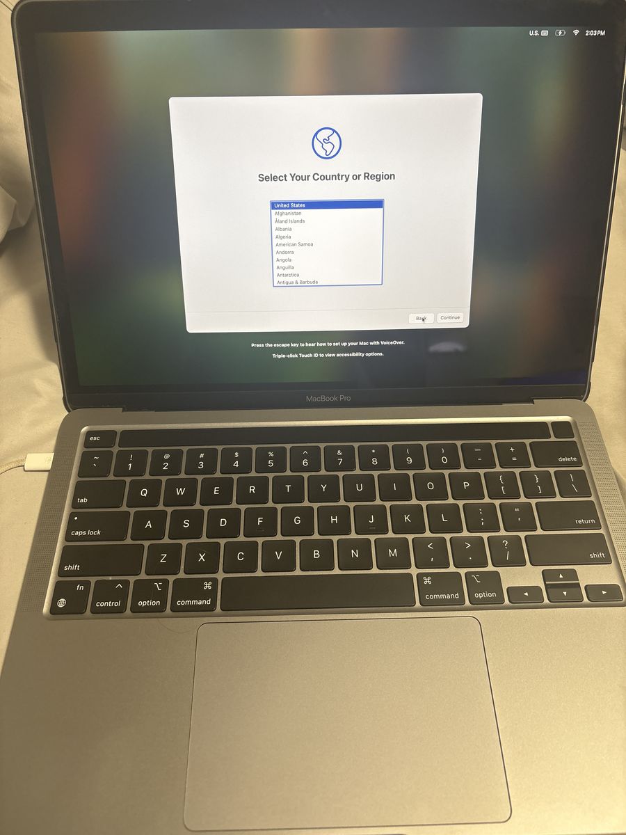 2020 Macbook Pro 13in