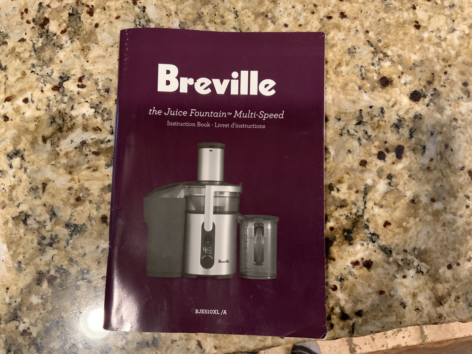 Breville Juicer Model BJE510 XL 5 Speed