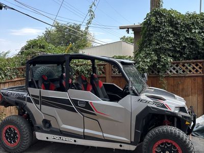 Polaris general and trailer