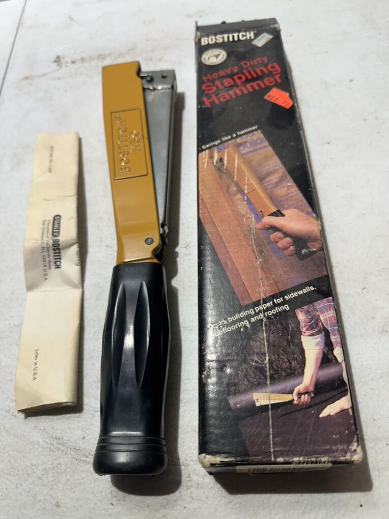 Bostitch Heavy Duty Hammer Tacker Stapling Hammer