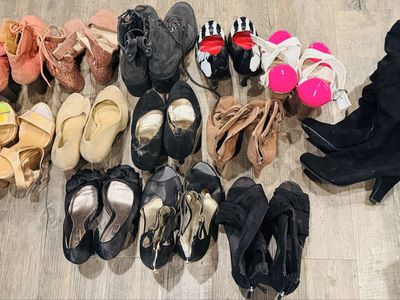 13 Pairs of Women’s Shoes – Sizes 6-8