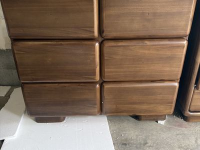 Brand New Boka Six Drawer Acacia Wood Chest