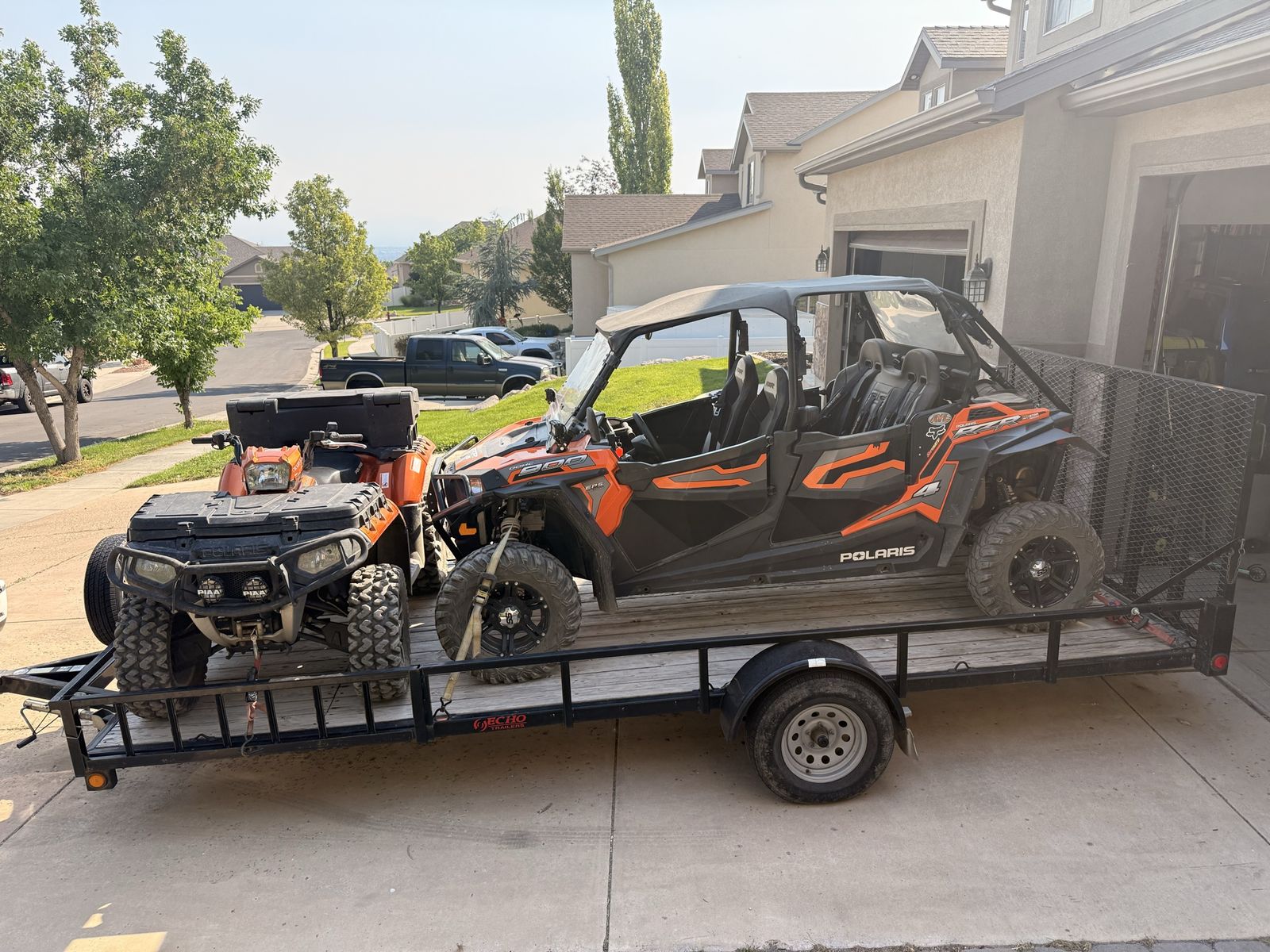 Package Deal: RZR 4 900 and Echo Trailer