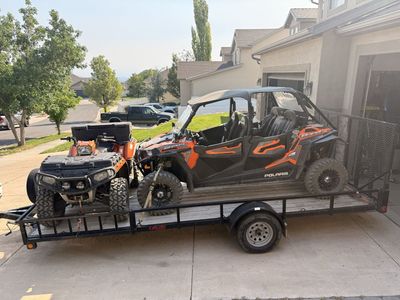 Package Deal: RZR 4 900 and Echo Trailer