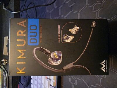 Kimura duo headphones w/mic