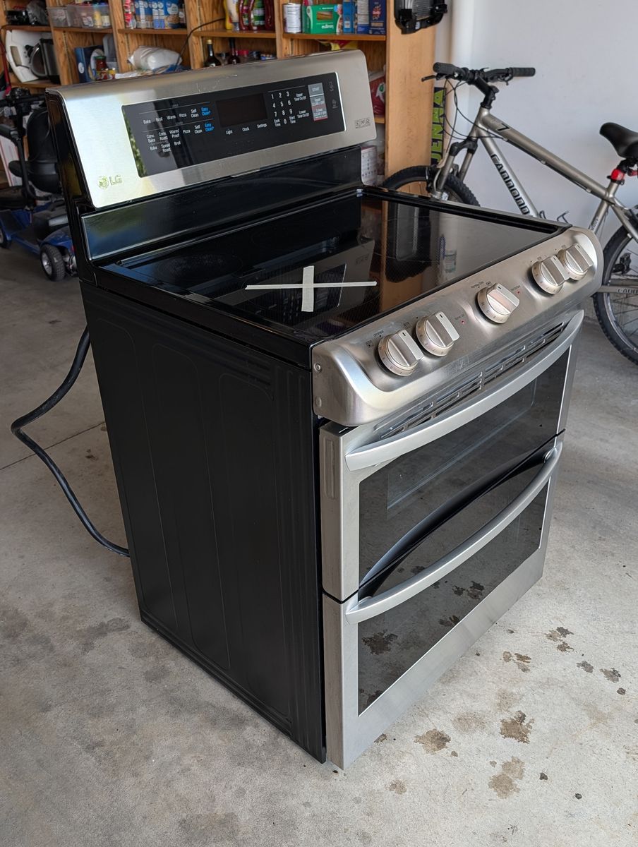 Stainless LG Double Oven
