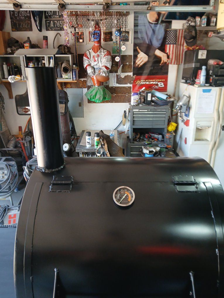 large reverse smoker