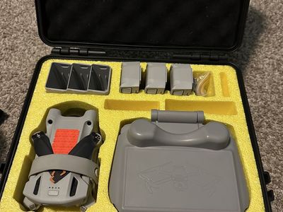 DJI mini 3 pro, DJI rc, and Fly more kit