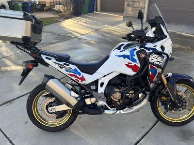 2024 Honda Africa Twin Adventure Sport ES DCT - Loaded Extended Warranty Crash Bars, 52L Top Box