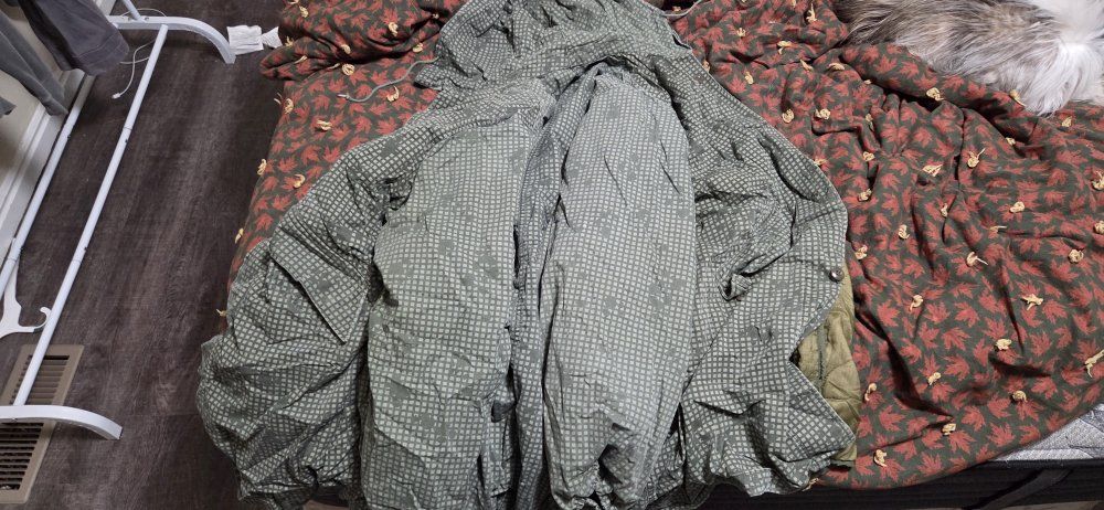 desert night camo parka