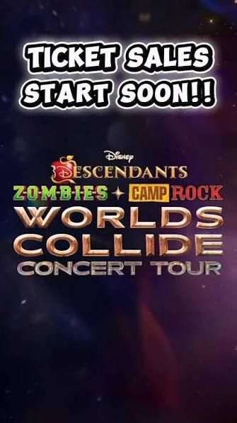 Disney Descendants - Worlds Collide Concert Tour Tickets