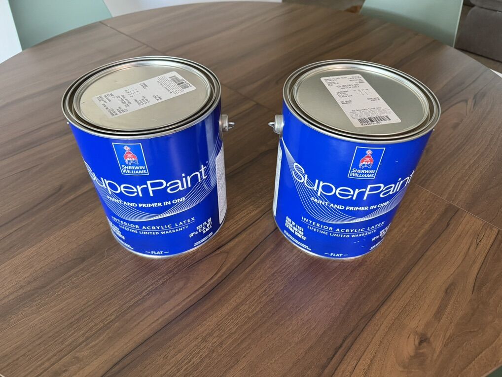 Sherwin Williams Agreeable Gray Flat Paint 2 gal