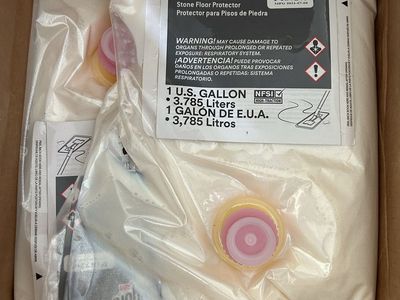 Scotchgard 3M Stone Floor Protector P187205 - 1 Gallon (3.785 Liters) High-Traction Formula