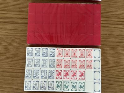 Mahjong tiles & bag