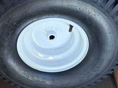Set of 4 airfield Tractor Tires RIDING LAWN MOWER TIRES tubeless 20 x 8 x 8 with a three-quarter inch axle NEW IN THE BOX