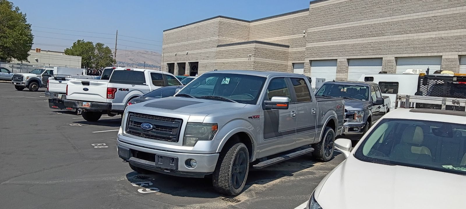 2013 Ford F-150 FX4 EcoBoost Crew Cab Silver Pickup Truck