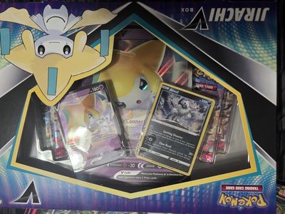 Pokemon TCG Sealed Collection - Jirachi V Box, Hop's Zacian ex Box, and 2-Toxel Blister Packs