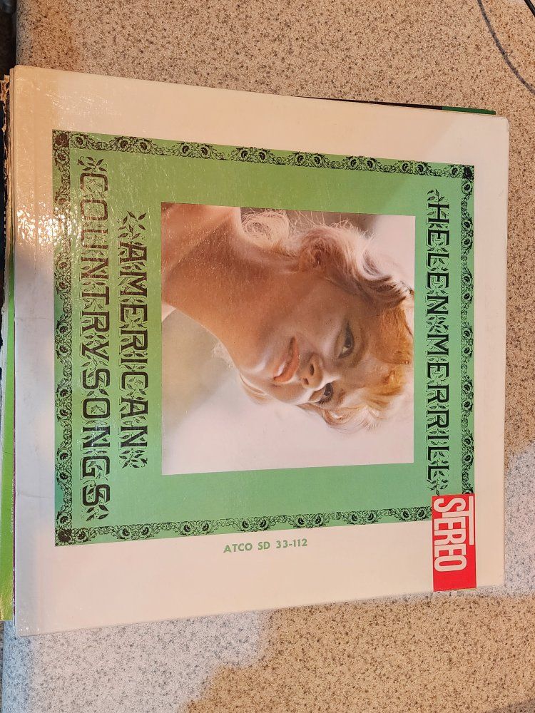 Helen Merrill - American Country Songs LP (ATCO SD 33-112) Stereo Vinyl Record Album