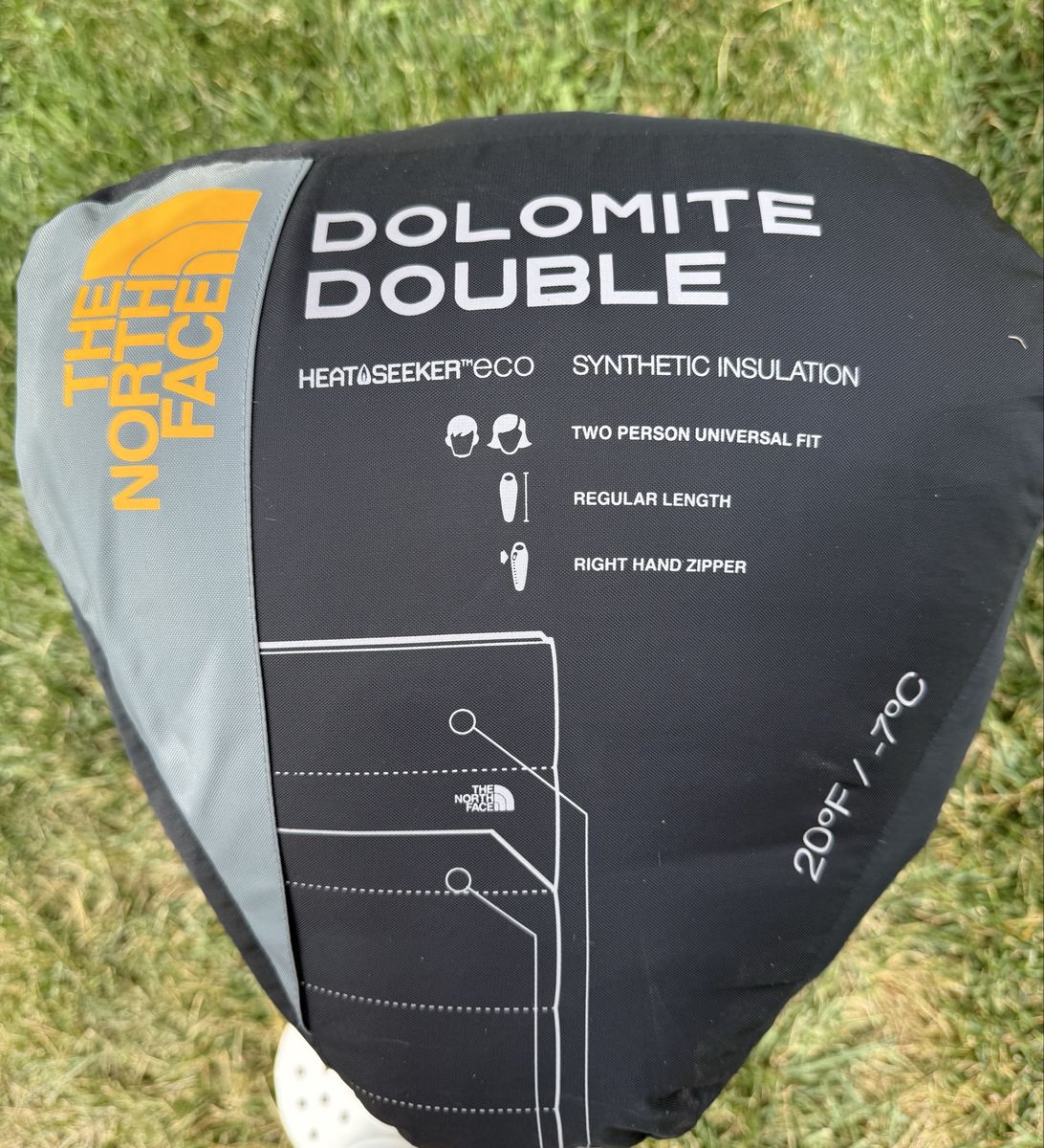 North Face two person sleeping bag