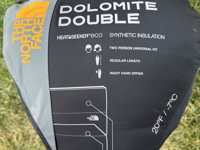 North Face two person sleeping bag