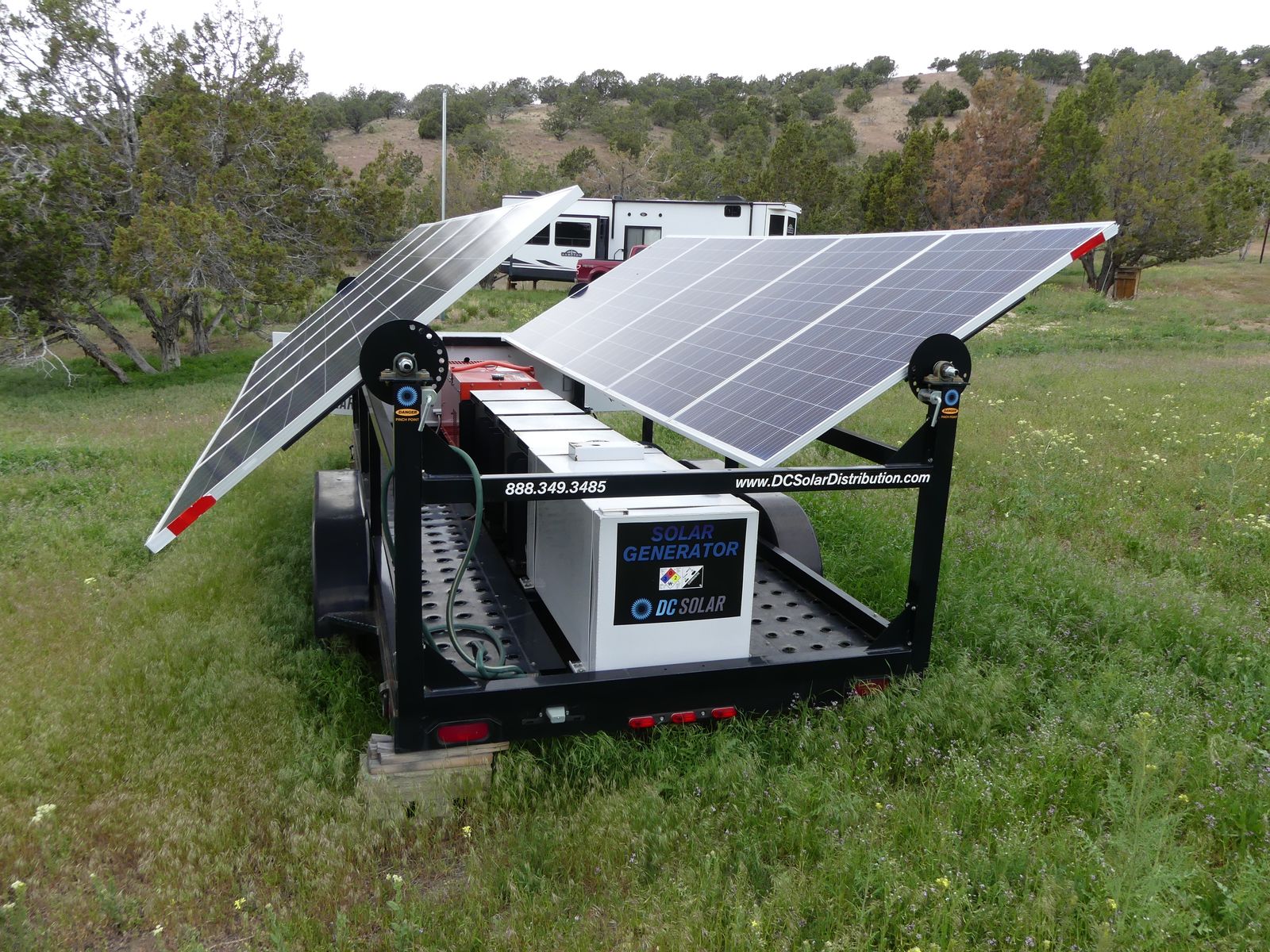 DC Solar Generator Solar & Diesel Array