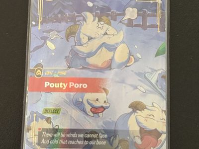 Riftbound: Pouty Poro Foil Overnumbered #220/219