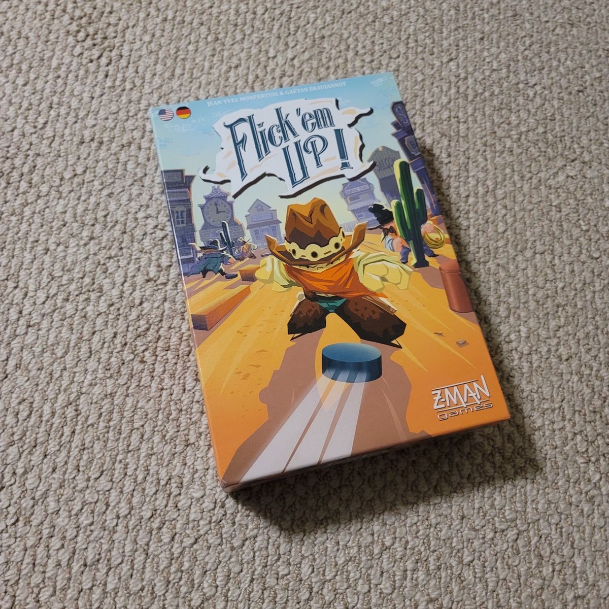 Flick 'em Up! board game