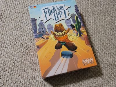 Flick 'em Up! board game